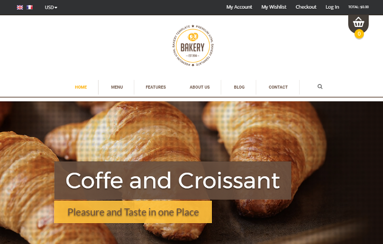 Bakery Magento Theme Bakery Magento Theme