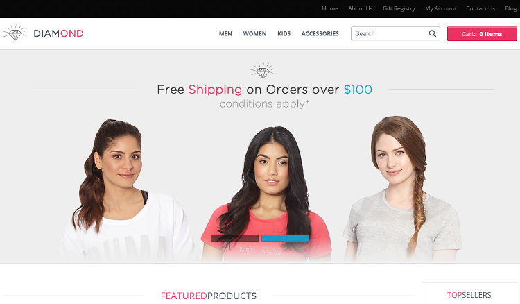 Diamond 3dcart Template Diamond 3dcart Template