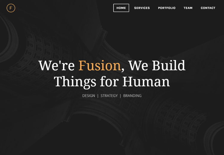 Fusion Weebly Template Fusion Weebly Template