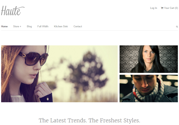 Haute WordPress Theme Haute WordPress Theme