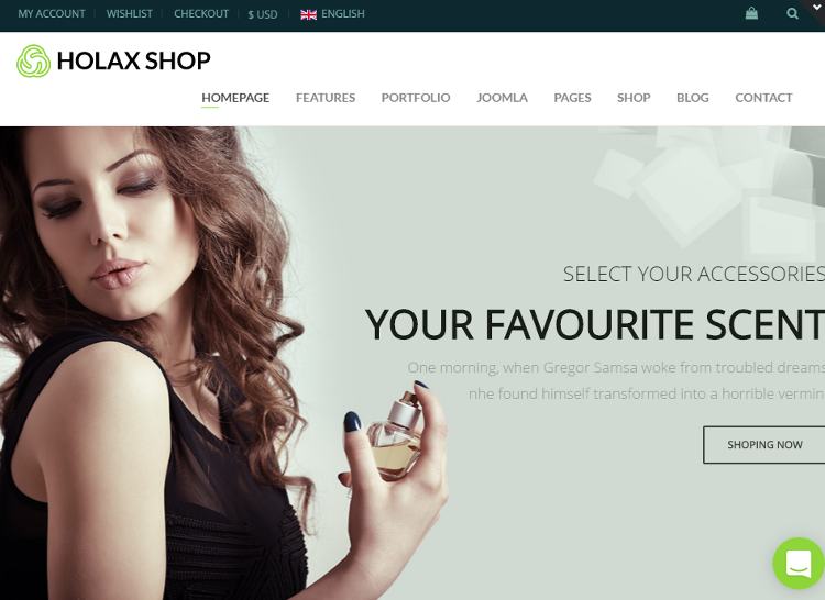 Holax Joomla Template Holax Joomla Template