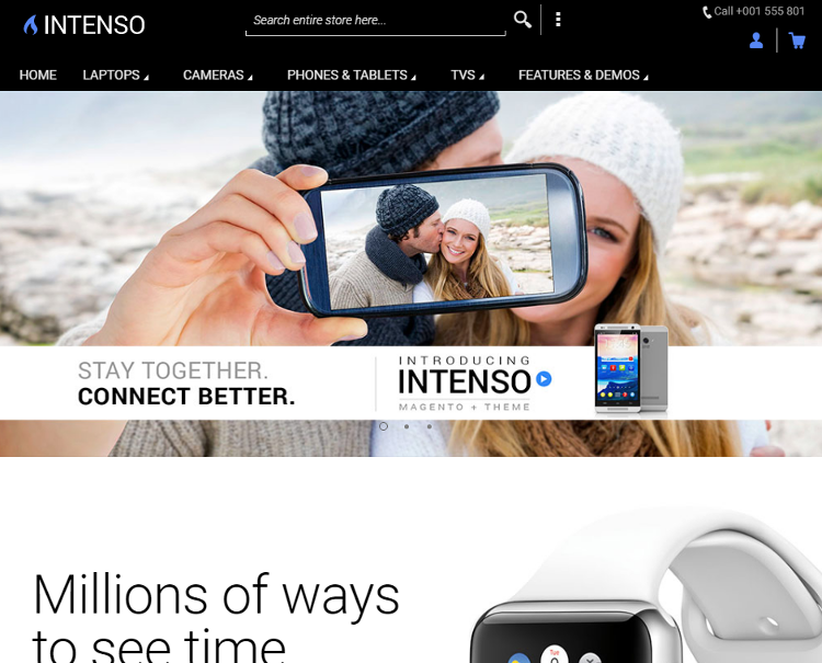 Intenso Electronics Magento Theme Intenso Electronics Magento Theme