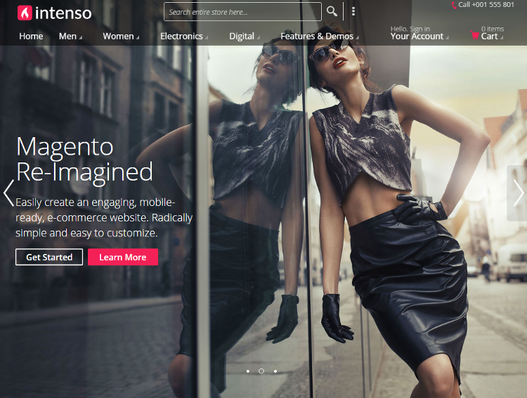 Intenso Magento Theme