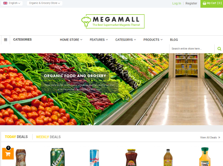MegaMall Magento Theme MegaMall Magento Theme