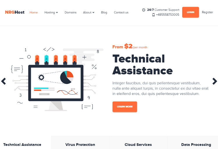 NRGHost Mura CMS Theme NRGHost Mura CMS Theme