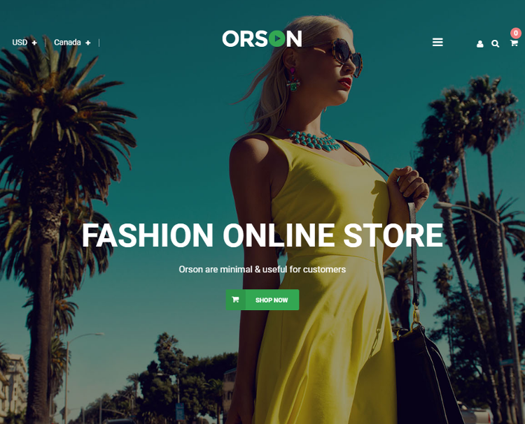 Orson Magento Theme