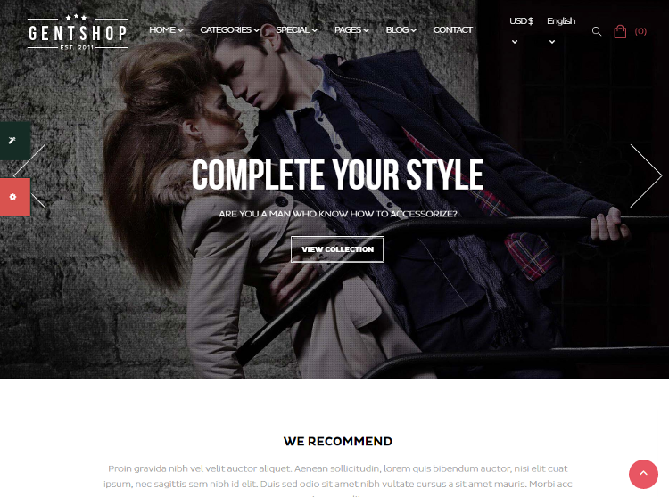 Pts GentShop PrestaShop Theme Pts GentShop PrestaShop Theme