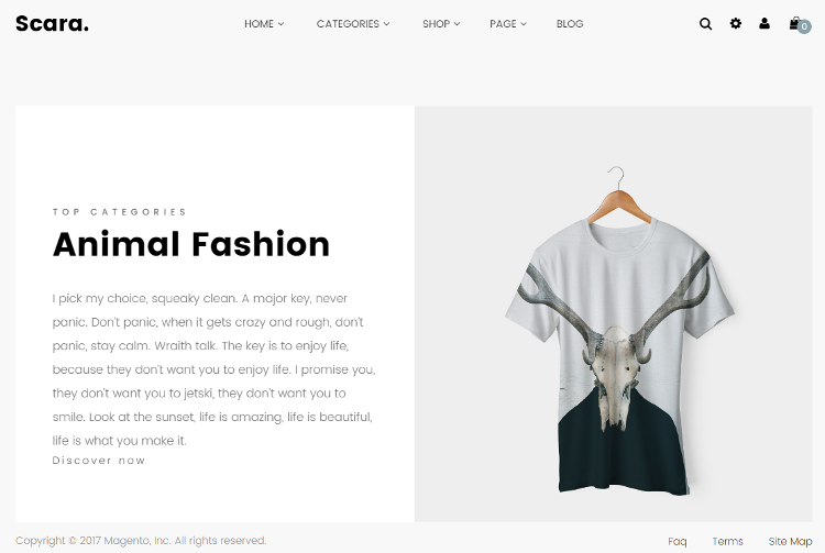 Scara Magento Theme