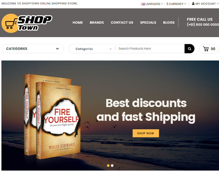 Shop Town OpenCart Theme Shop Town OpenCart Theme