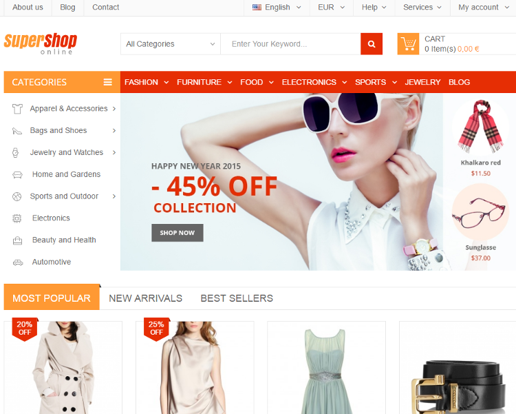 SuperShop PrestaShop Theme SuperShop PrestaShop Theme