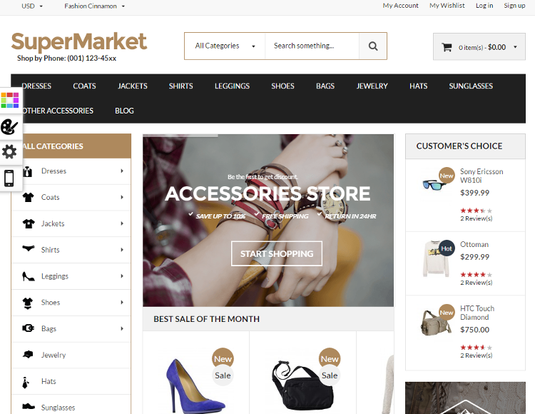 Supermarket Magento Theme Supermarket Magento Theme