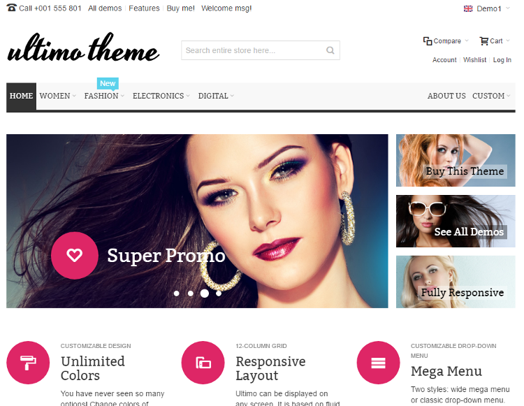 Ultimo Magento Theme