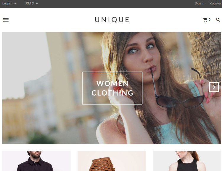 UniqueShop PrestaShop Theme UniqueShop PrestaShop Theme
