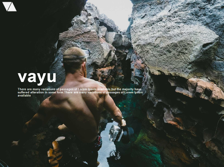 Vayu Weebly Template Vayu Weebly Template