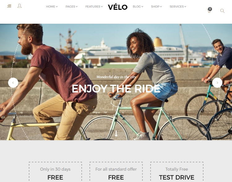 Velo Joomla Template Velo Joomla Template