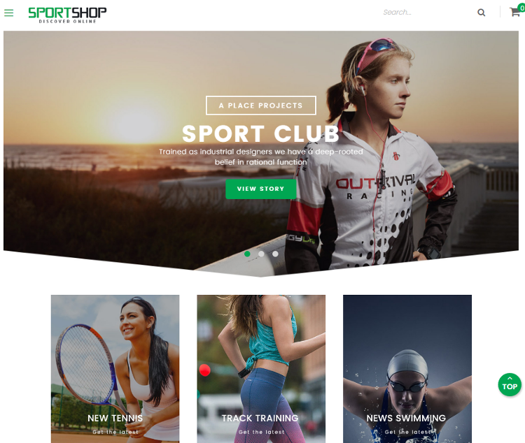 Ves Sportshop Magento Theme Ves Sportshop Magento Theme