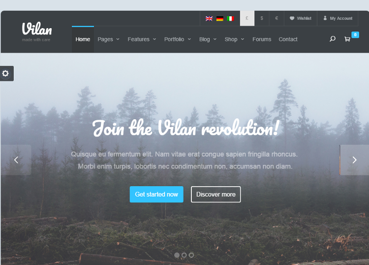 Vilan WordPress Theme Vilan WordPress Theme