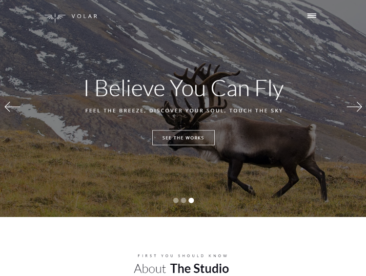 Volar Webflow Template