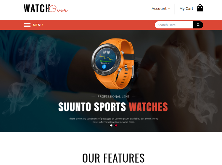 Watch Over Magento Theme