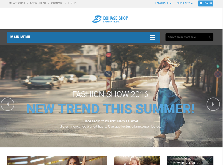 Bohase Zen Cart Template Bohase Zen Cart Template
