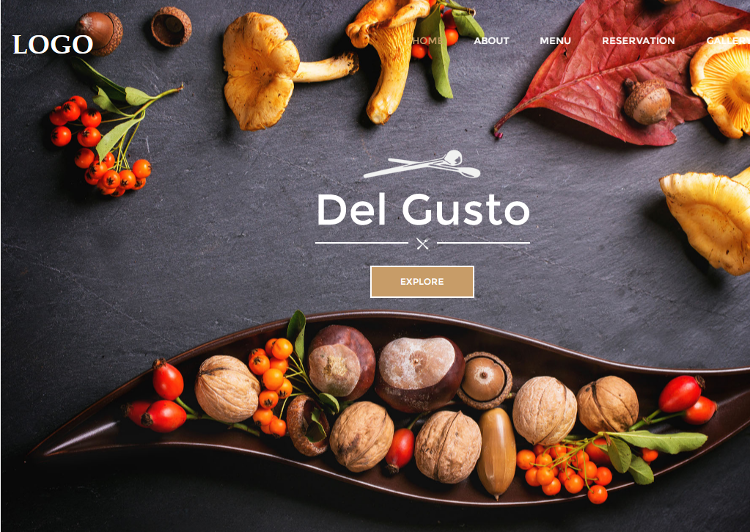 Del Gusto Adobe Muse Template Del Gusto Adobe Muse Template