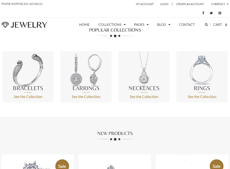 Jewelry Shopify Theme Jewelry Shopify Theme