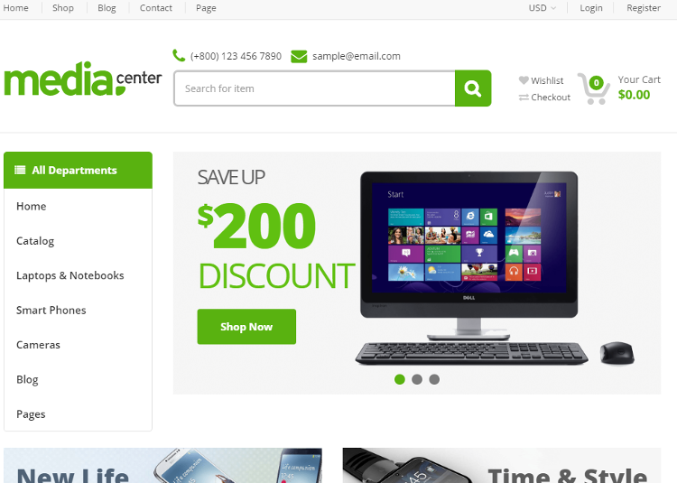 MediaCenter Shopify Theme MediaCenter Shopify Theme