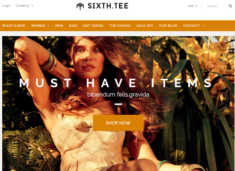 Minimal Shopify Theme