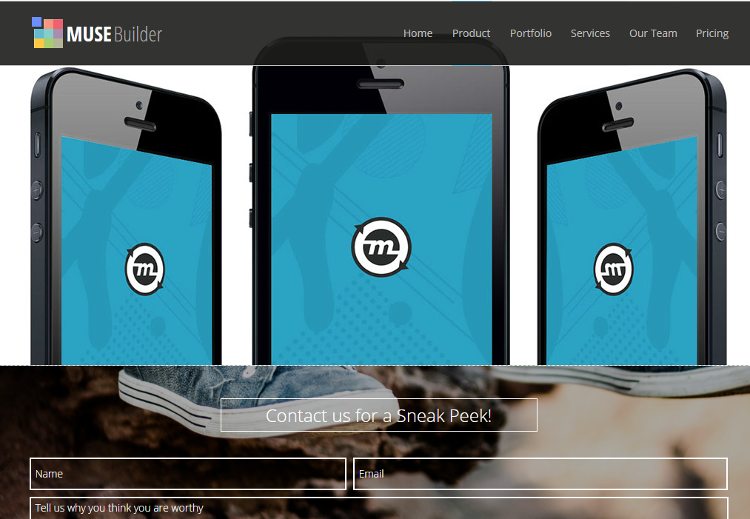 Muse Builder Adobe Muse Template Muse Builder Adobe Muse Template