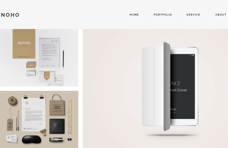NOHO Adobe Muse Template NOHO Adobe Muse Template