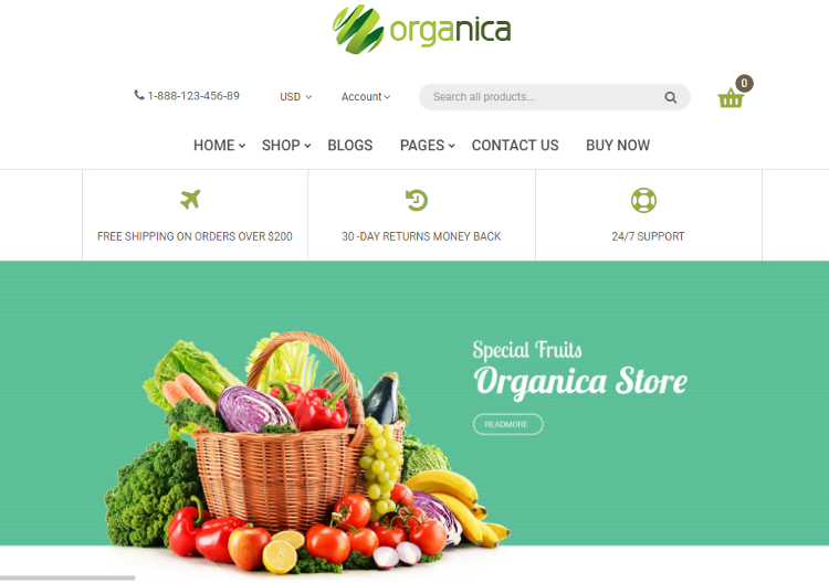 Organica Shopify Theme Organica Shopify Theme