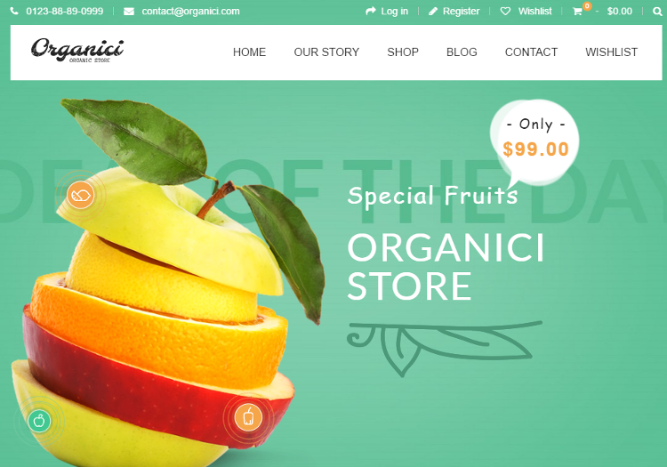 Organici Shopify Theme Organici Shopify Theme
