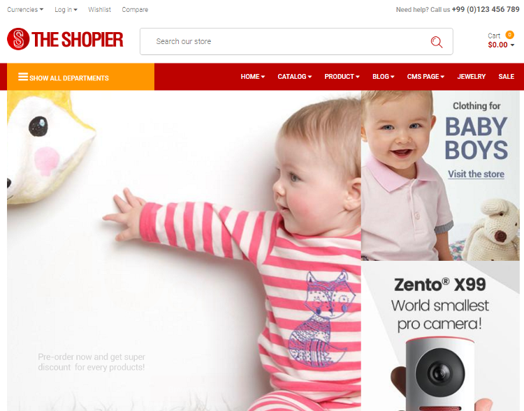 SHOPIER Multi Vendor Shopify Theme SHOPIER Multi Vendor Shopify Theme