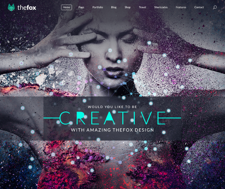 TheFox PSD Template TheFox PSD Template