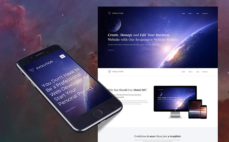 Evolution - Universal Business Theme