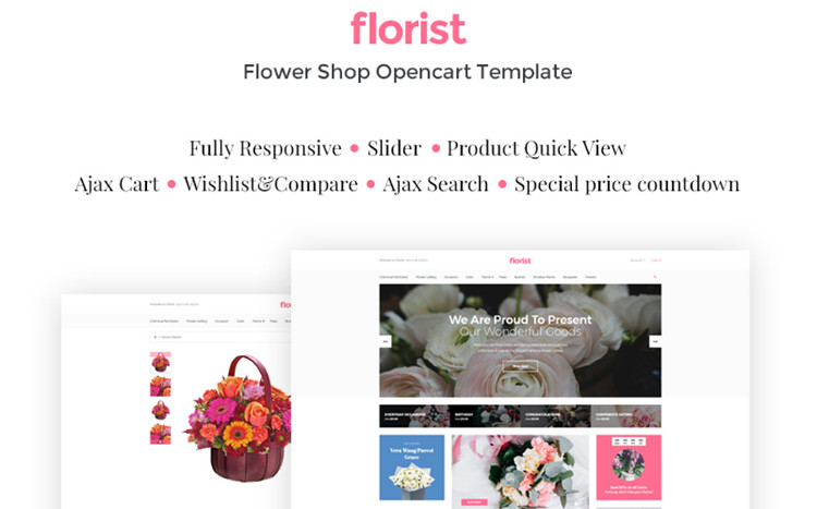 Flora - Remarkable OpenCart Theme