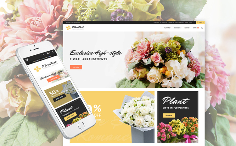 Florafest - Innovative Magento Theme