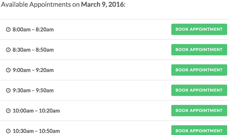 Booked Appointment Booking WordPress Plugin