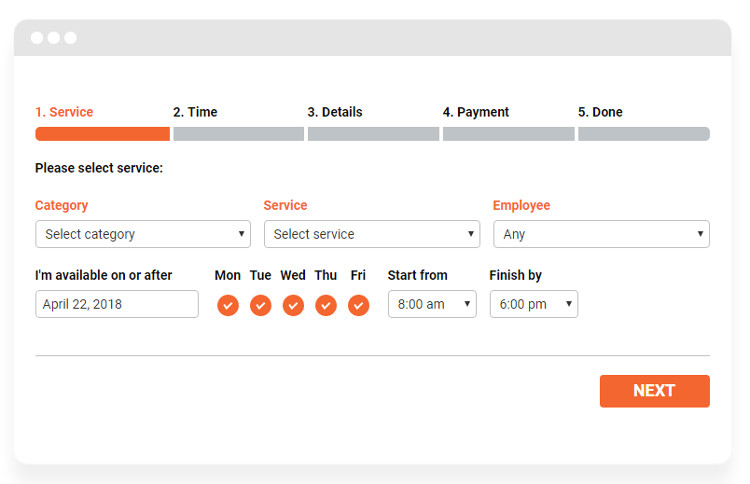 Bookly Appointment Booking WordPress Plugin