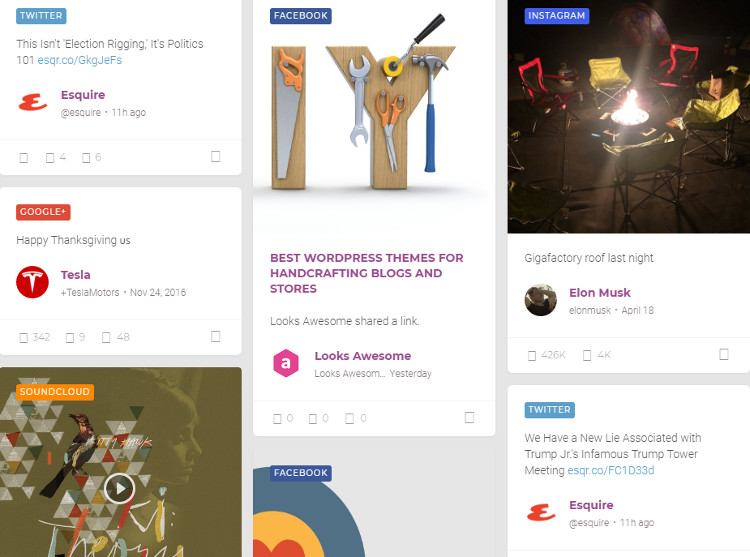 Flow Flow WordPress Plugin