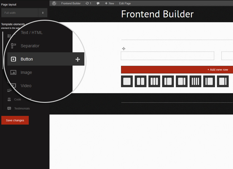 Frontend Builder WordPress Plugin