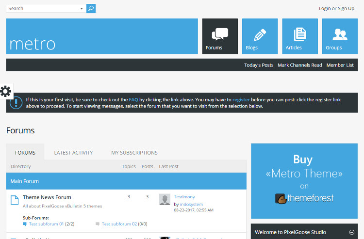 Metro vBulletin 4 and vBulletin 5 Connect Theme Metro vBulletin 4 and vBulletin 5 Connect Theme