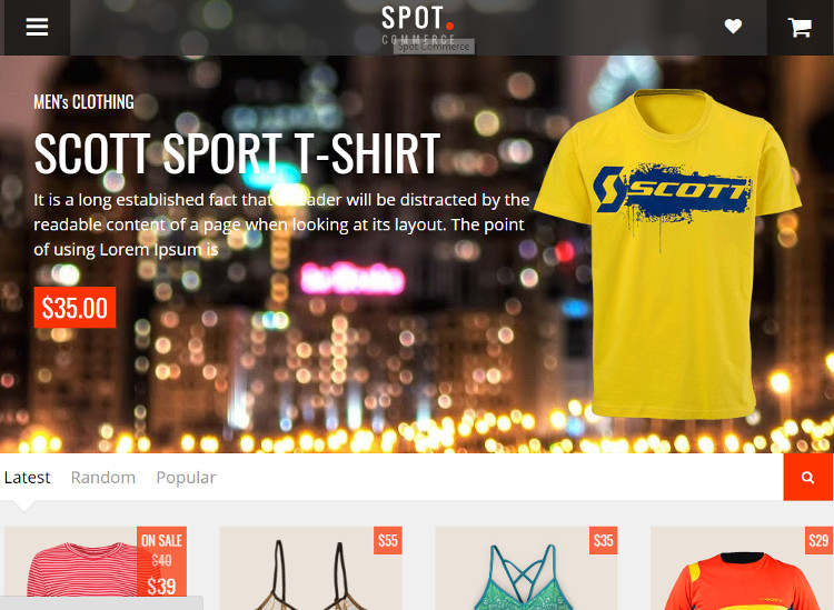 SpotCommerce Blogger Template SpotCommerce Blogger Template