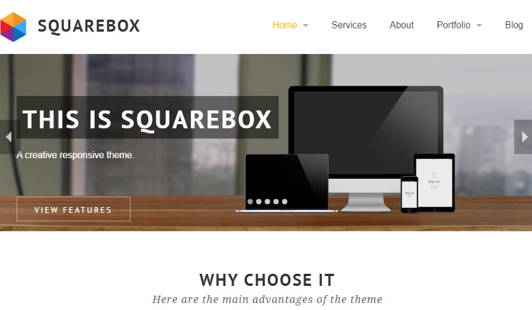 Squarebox Jekyll Theme