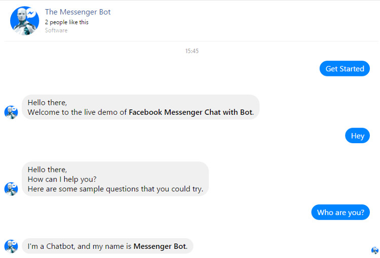 Facebook Messenger Chat with Bot WordPress Plugin