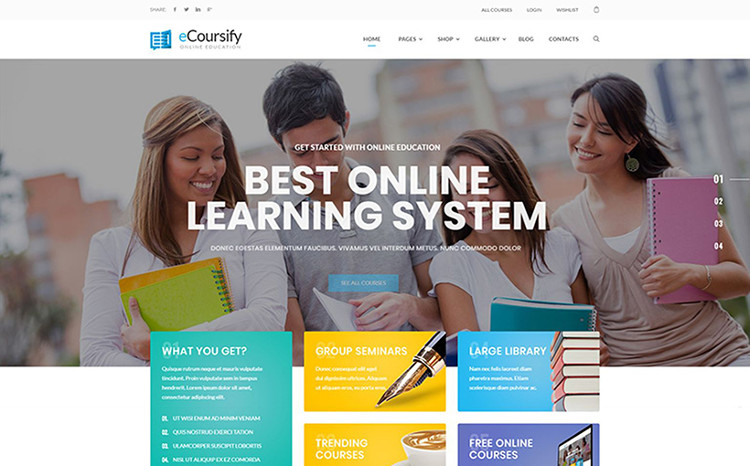 LMS for Online Courses WordPress Theme LMS for Online Courses WordPress Theme