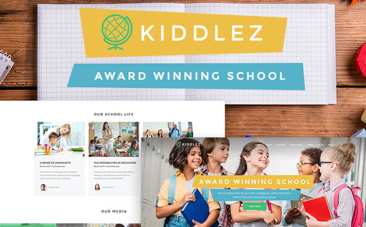 Primary School Responsive WordPress Theme Primary School Responsive WordPress Theme