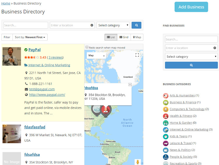 Sabai Directory WordPress Plugin