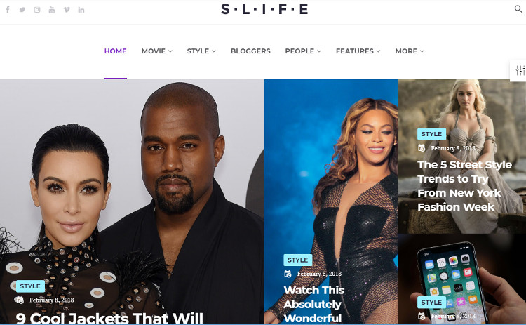 Storycle WordPress Theme
