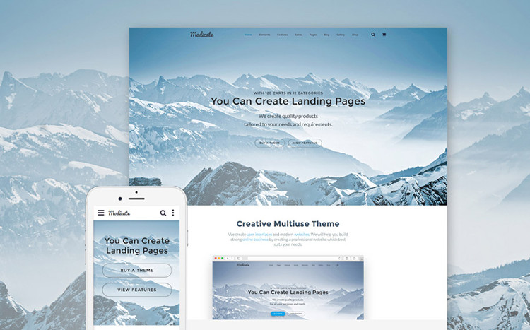 Modicate Multipurpose HTML5 Template